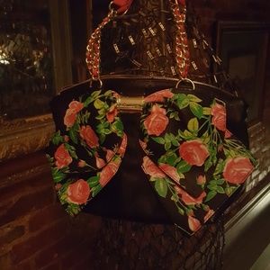 Betsey Johnson big bow bag